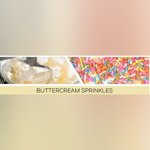 Goose Creek BUTTERCREAM SPRINKLES Large 3-Wick Scented Candle, 14.5 oz - Picture 5 of 5